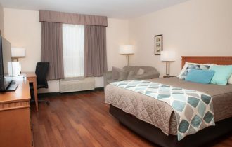 Guestroom with 1 bed