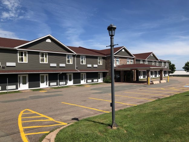 Exterior of Coastal Inn Sackville